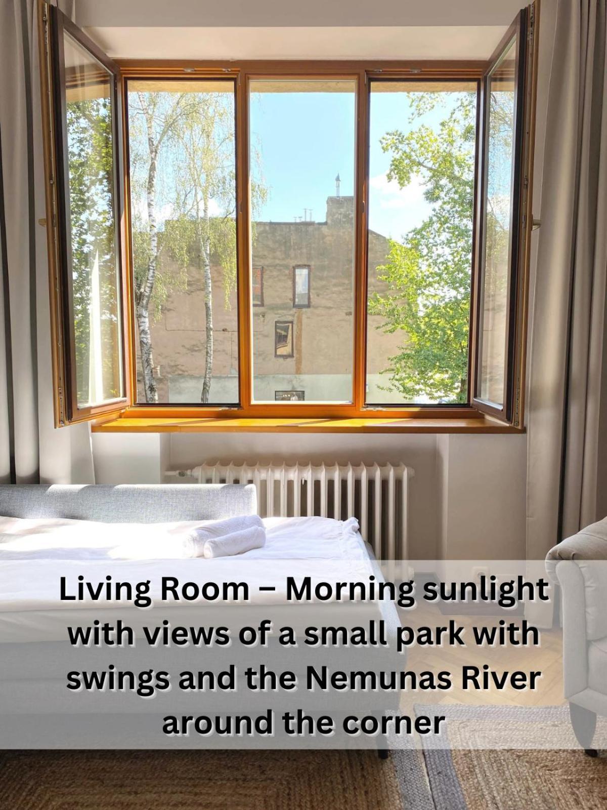 2 Min To Island! Spacious Family-sized Old Town * Kaunas