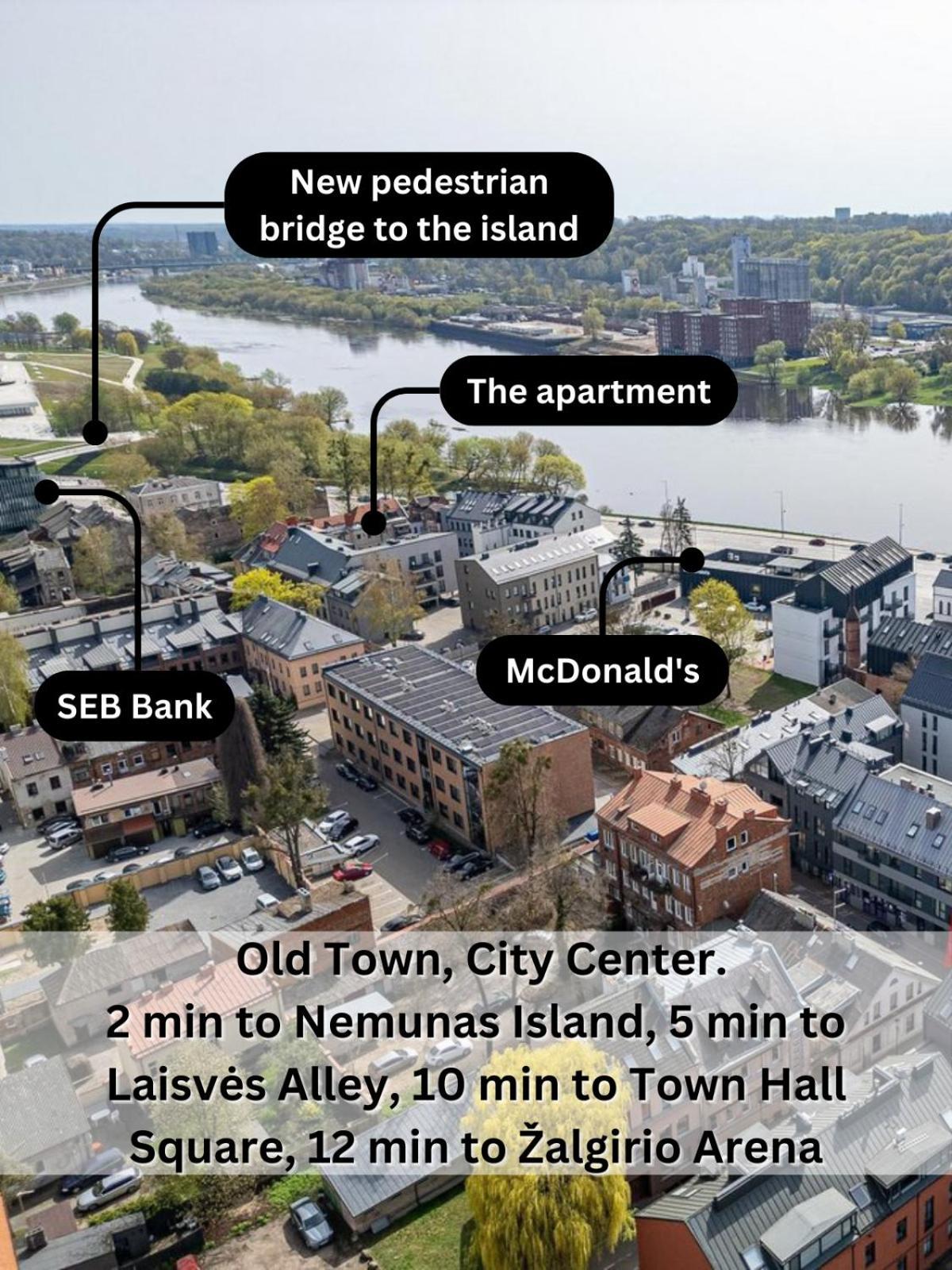 Huoneisto 2 Min To Island! Spacious Family-sized Old Town